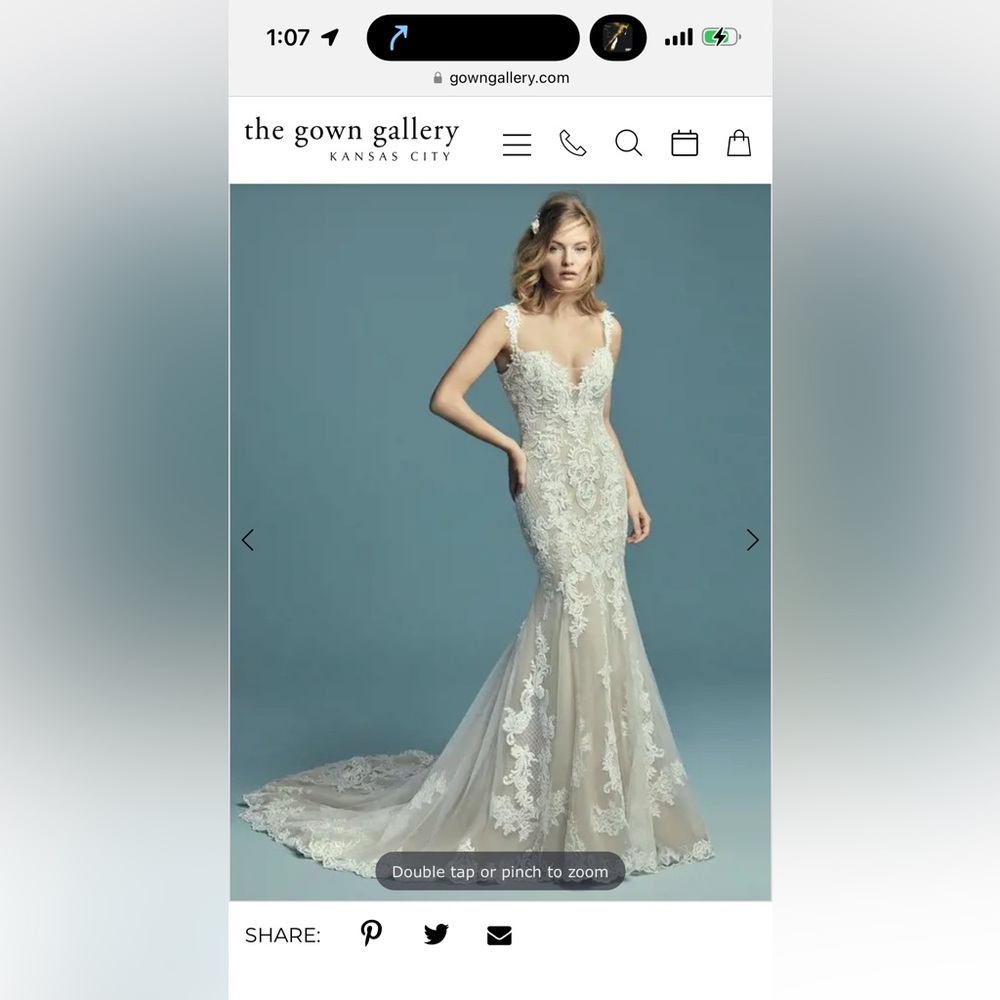 sample sale dress no alterations size tag 8